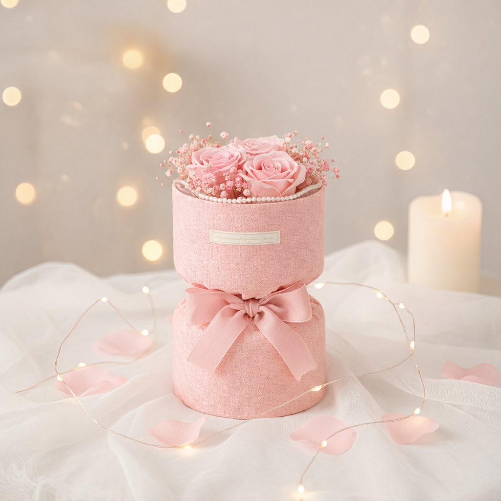 Buchet cu trandafiri din săpun parfumat