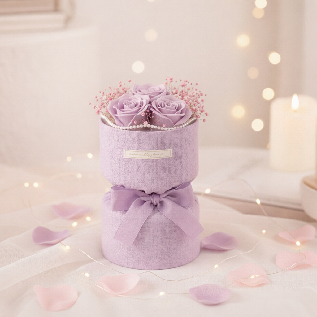 Buchet cu trandafiri din săpun parfumat