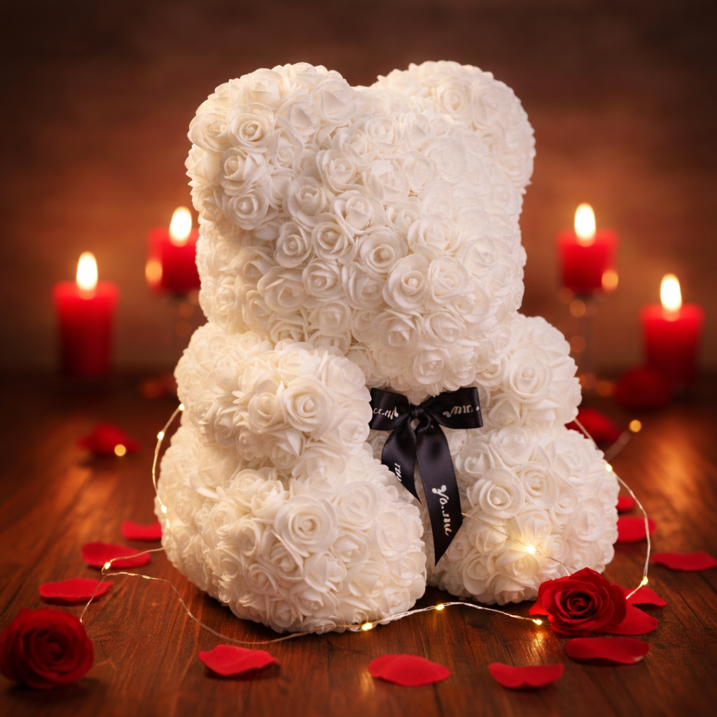 Ursuleț din trandafiri