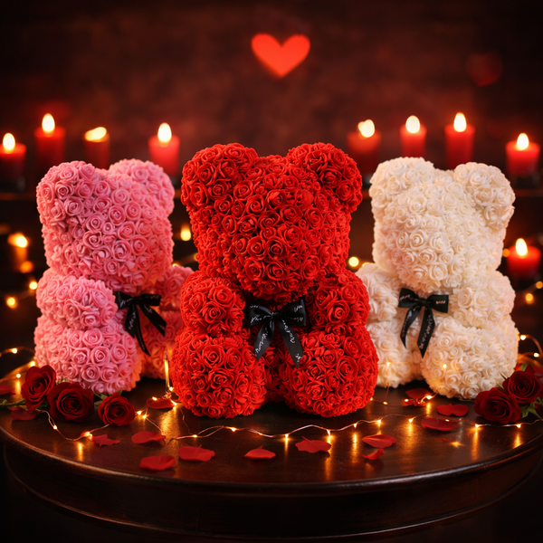 Ursuleț din trandafiri