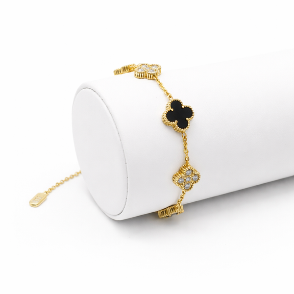 Bratara Luxury Black&Gold