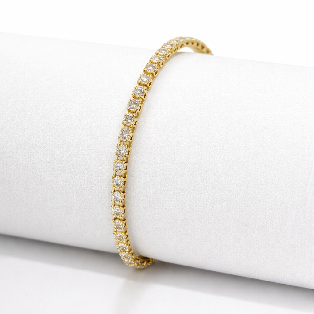 Set 3 brățări Tennis cu pietre prețioase