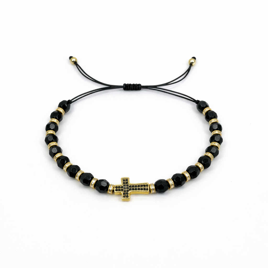 Bratara Cruce si pietre pretioase