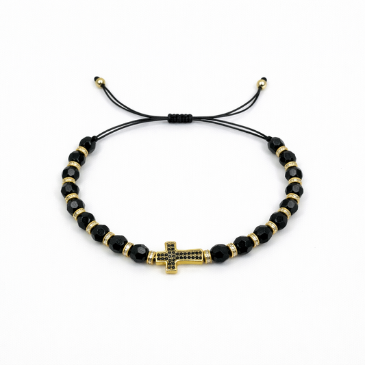 Bratara Cruce si pietre pretioase