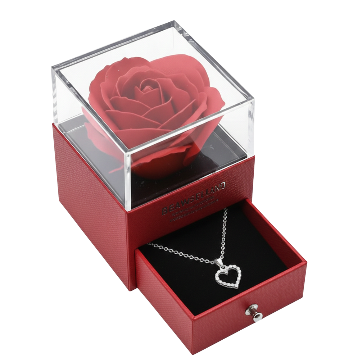 Trandafir Etern + Bijuterie