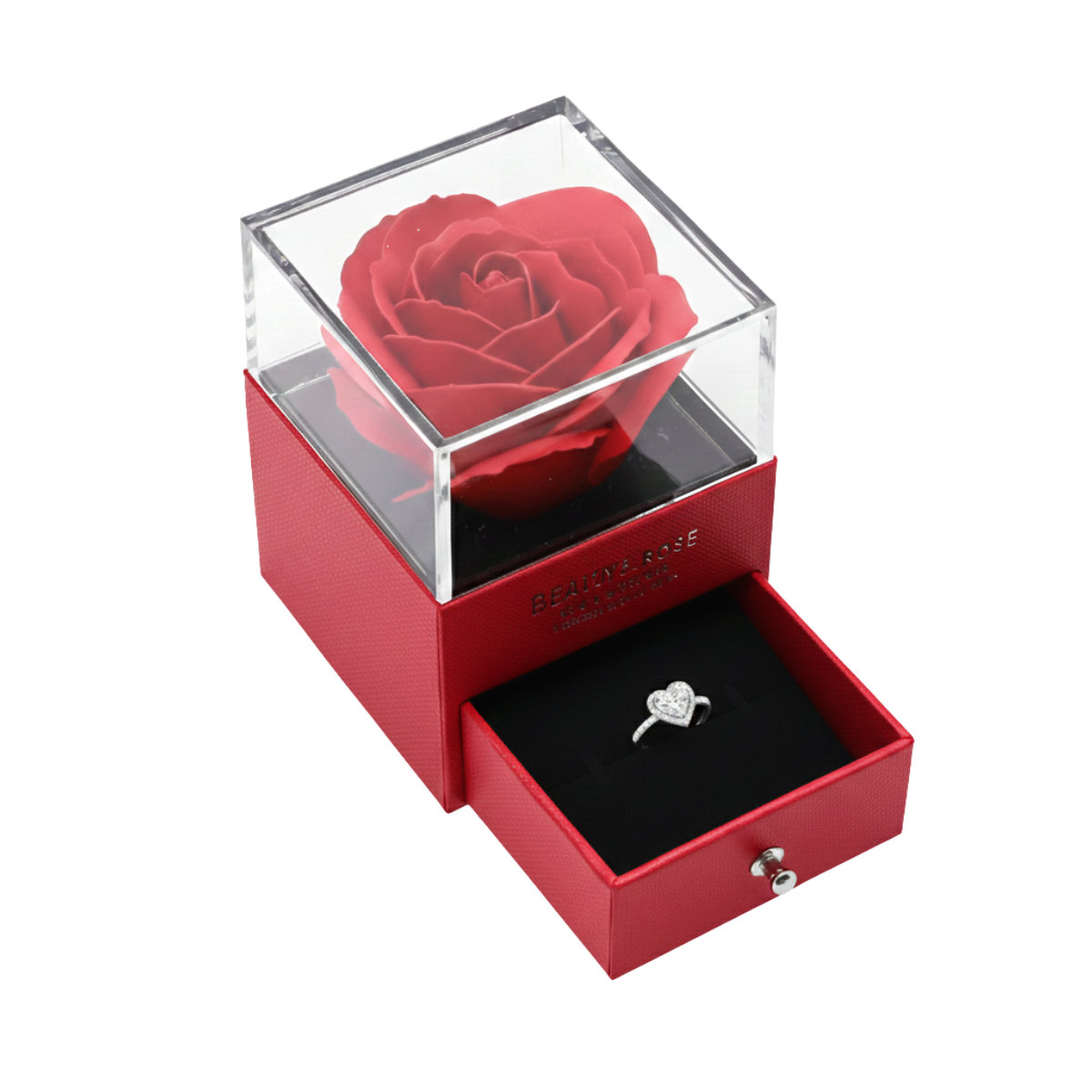 Trandafir Etern + Bijuterie