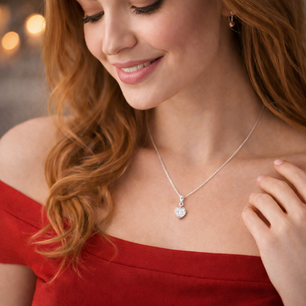 Cadou 6 trandafiri + colier