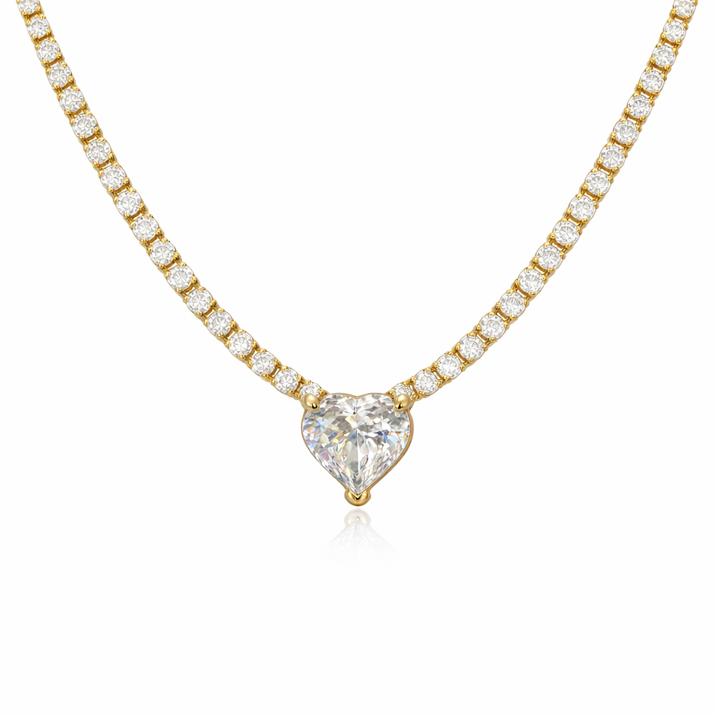 Cadou inima + bijuterie